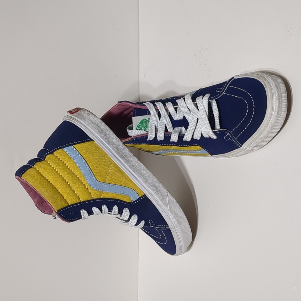 Vans SK8-HI Sunshine multicolor high top unisex women's 8 Men's 6.5 - Picture 5 of 9